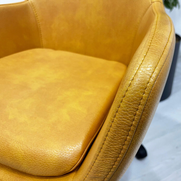 MELİK SARI DERİ ÇALIŞMA & TOPLANTI KOLTUĞU - 7