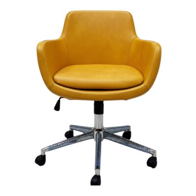 MELİK SARI DERİ ÇALIŞMA & TOPLANTI KOLTUĞU - ATOM OFİS
