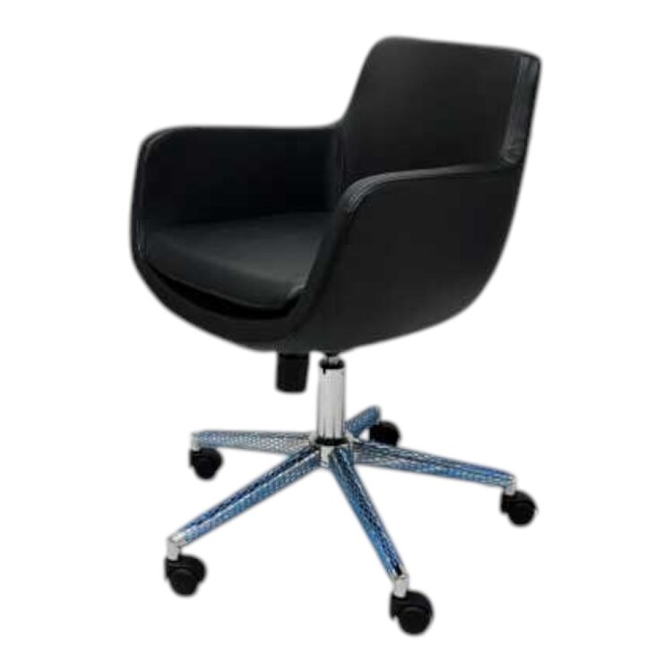 MELİK SİYAH DERİ ÇALIŞMA & TOPLANTI KOLTUĞU - 2