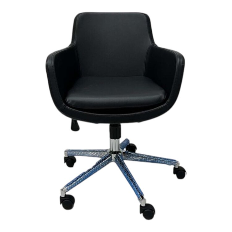 MELİK SİYAH DERİ ÇALIŞMA & TOPLANTI KOLTUĞU - 1