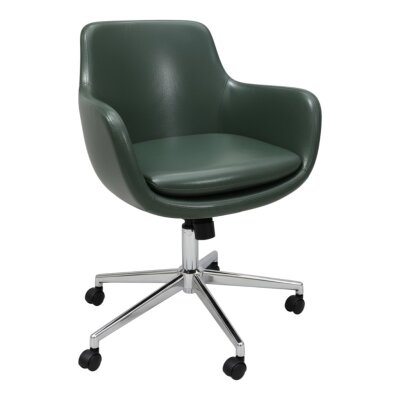 MELİK YEŞİL DERİ ÇALIŞMA & TOPLANTI KOLTUĞU - 2