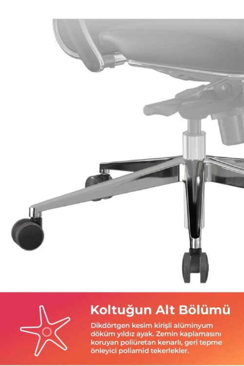 SAMURAI INFINITY KOYU KAHVERENGİ YÖNETİCİ MAKAM KOLTUĞU - 7