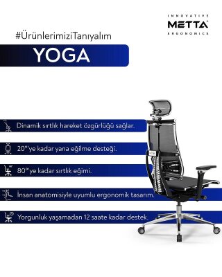YOGA 4D FİLELİ YÖNETİCİ ÇALIŞMA KOLTUĞU - 6