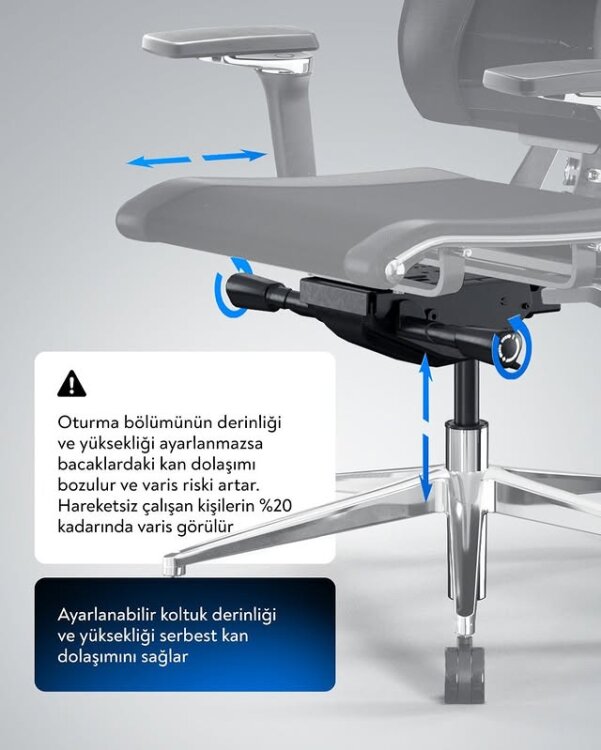 YOGA 4D SİYAH DERİ YÖNETİCİ ÇALIŞMA KOLTUĞU - 14