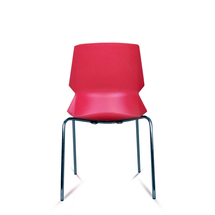 MORA MİNDERLİ KIRMIZI BEKLEME SANDALYESİ - 3