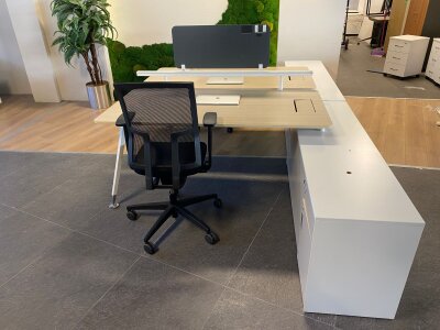 NURUS DATAPORTLU VE ETAJERLİ İKİLİ WORKSTATİON - ATOM OFİS (1)