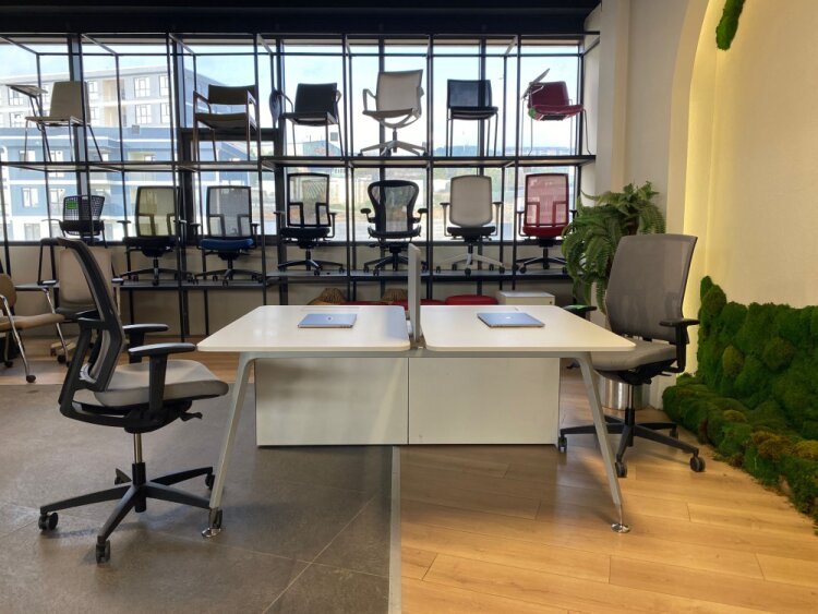 NURUS DATAPORTLU VE ETAJERLİ İKİLİ WORKSTATİON - 3