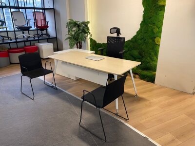 NURUS DATAPORTLU VE ETAJERLİ YÖNETİCİ MASASI (1 YIL GARANTİ) - NURUS (1)