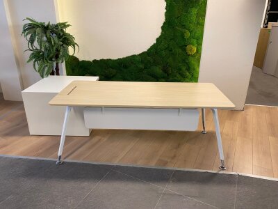 NURUS DATAPORTLU VE ETAJERLİ YÖNETİCİ MASASI (1 YIL GARANTİ) - 3