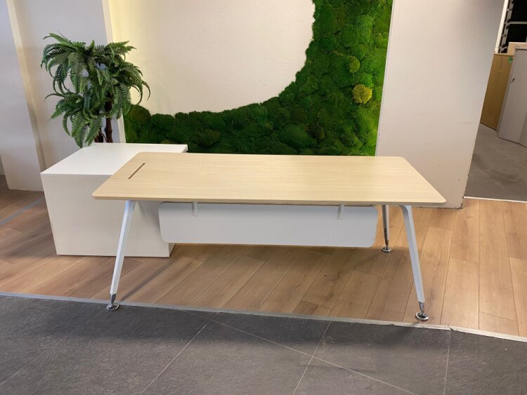 NURUS DATAPORTLU VE ETAJERLİ YÖNETİCİ MASASI (1 YIL GARANTİ) - 3