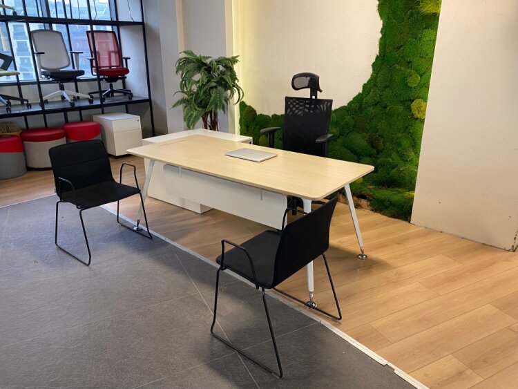 NURUS DATAPORTLU VE ETAJERLİ YÖNETİCİ MASASI - 2