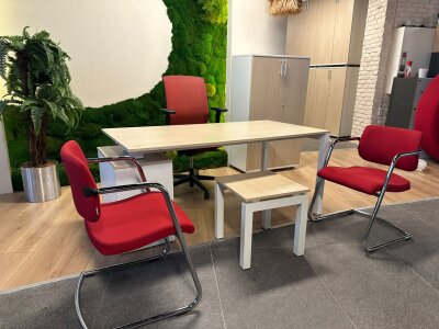 NURUS KESONLU ÇALIŞMA MASASI & DOSYA DOLABI (1 YIL GARANTİ) - NURUS