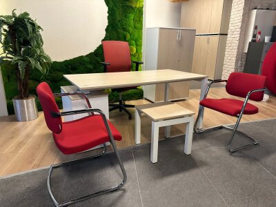 NURUS KESONLU ÇALIŞMA MASASI & DOSYA DOLABI (1 YIL GARANTİ) - 3