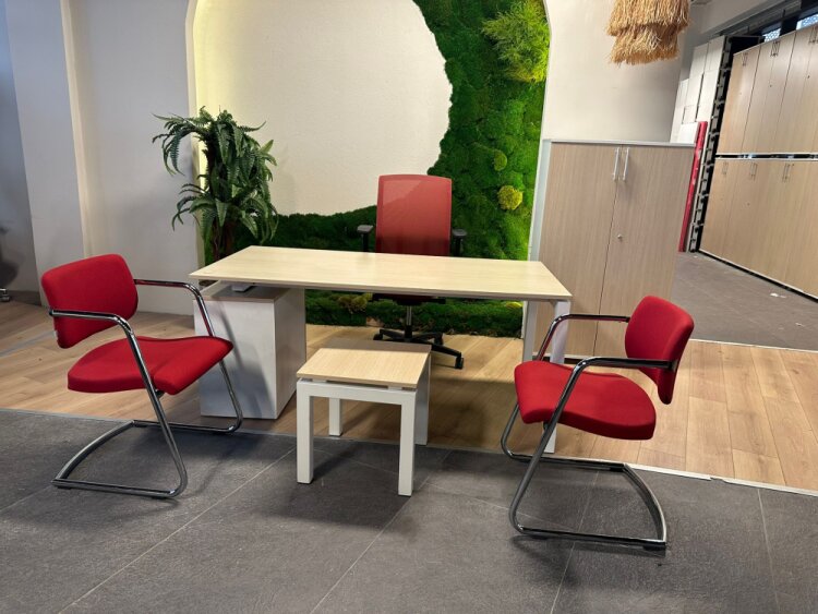 NURUS KESONLU ÇALIŞMA MASASI & DOSYA DOLABI (1 YIL GARANTİ) - 4