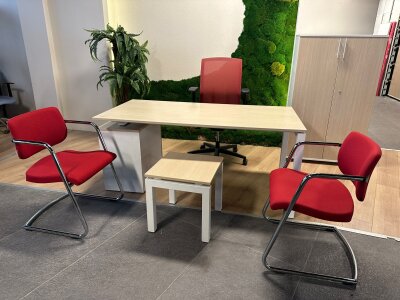 NURUS KESONLU ÇALIŞMA MASASI & DOSYA DOLABI (1 YIL GARANTİ) - 6