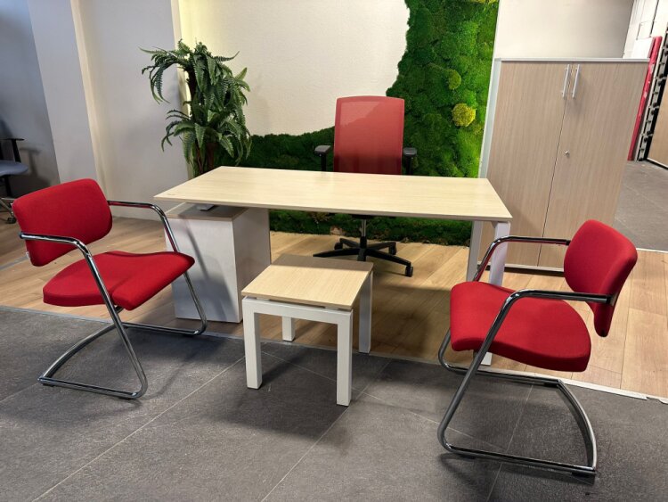 NURUS KESONLU ÇALIŞMA MASASI & DOSYA DOLABI (1 YIL GARANTİ) - 6