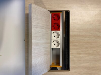 NURUS DATAPORTLU VE ETAJERLİ YÖNETİCİ MASASI (1 YIL GARANTİ) - 5