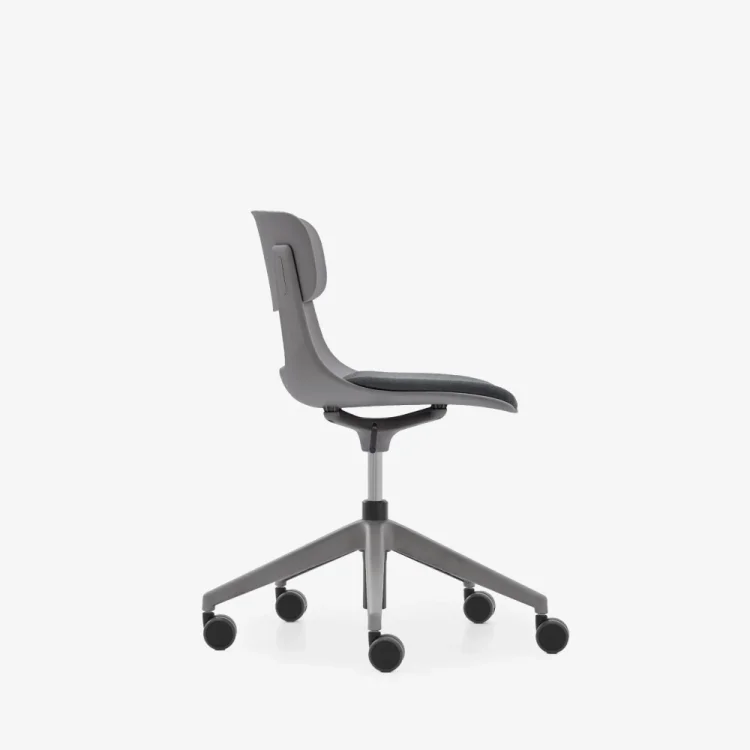 NURUS LUCREZİA MİNDERLİ GRİ ÇALIŞMA SANDALYESİ - 3