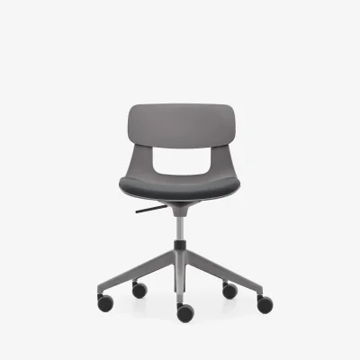 NURUS LUCREZİA MİNDERLİ GRİ ÇALIŞMA SANDALYESİ - 1