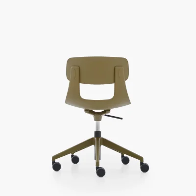 NURUS LUCREZİA MİNDERLİ HAKİ ÇALIŞMA SANDALYESİ - 5