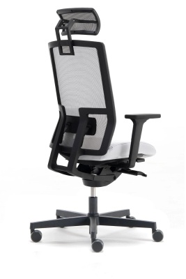 NURUS ME TOO BAŞLIKLI AÇIK GRİ ÇALIŞMA KOLTUĞU - 6