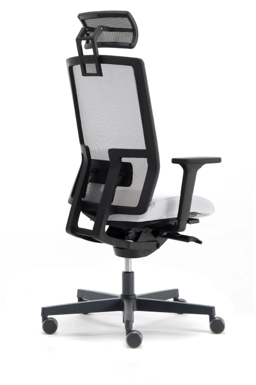 NURUS ME TOO BAŞLIKLI AÇIK GRİ ÇALIŞMA KOLTUĞU - 6