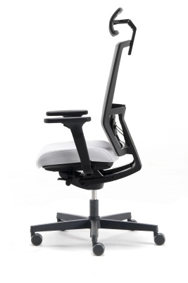 NURUS ME TOO BAŞLIKLI AÇIK GRİ ÇALIŞMA KOLTUĞU - 3