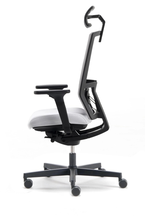 NURUS ME TOO BAŞLIKLI AÇIK GRİ ÇALIŞMA KOLTUĞU - 3