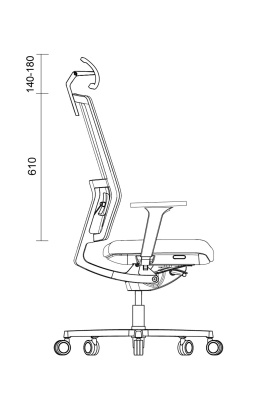 NURUS ME TOO SİYAH YÖNETİCİ ÇALIŞMA KOLTUĞU - 11
