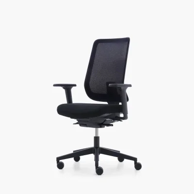 NURUS MOU PRO DYNAMIC SİYAH ÇALIŞMA KOLTUĞU - 4