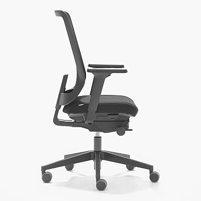 NURUS MOU PRO FRONT TILT SİYAH ÇALIŞMA KOLTUĞU - 4