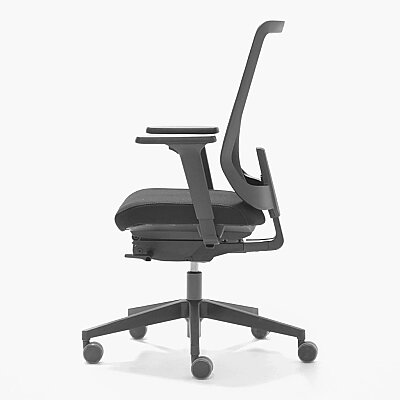 NURUS MOU PRO FRONT TILT SİYAH ÇALIŞMA KOLTUĞU - 6