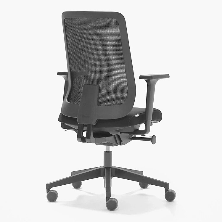 NURUS MOU PRO FRONT TILT SİYAH ÇALIŞMA KOLTUĞU - 3