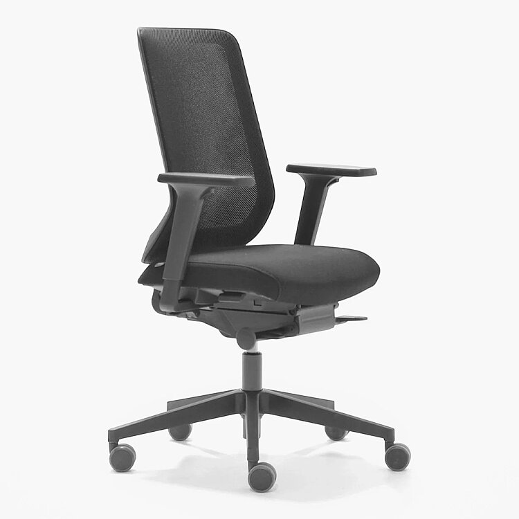 NURUS MOU PRO FRONT TILT SİYAH ÇALIŞMA KOLTUĞU - 2