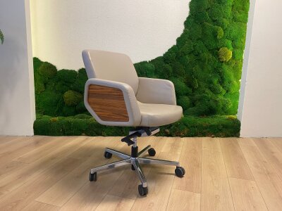 NURUS SACHA AÇIK KAHVERENGİ TOPLANTI KOLTUĞU (1 YIL GARANTİ) - NURUS (1)