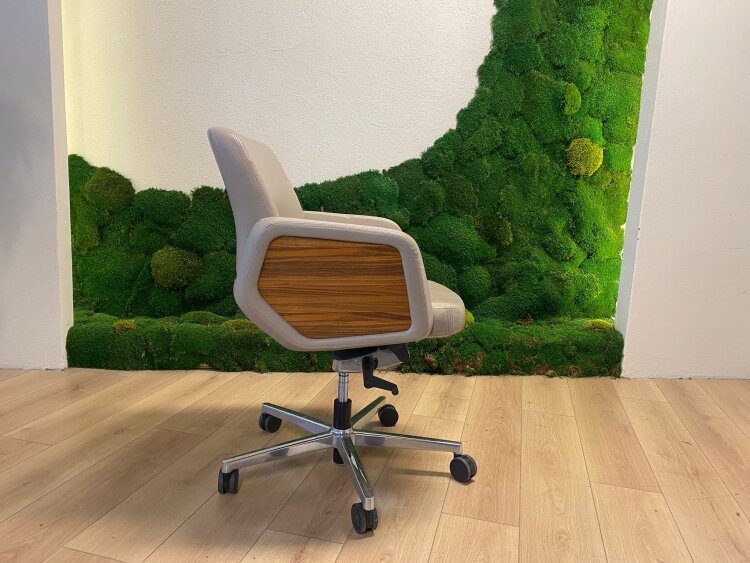 NURUS SACHA AÇIK KAHVERENGİ TOPLANTI KOLTUĞU (1 YIL GARANTİ) - 4