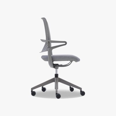 NURUS SPRING GRİ ÇALIŞMA KOLTUĞU - 4