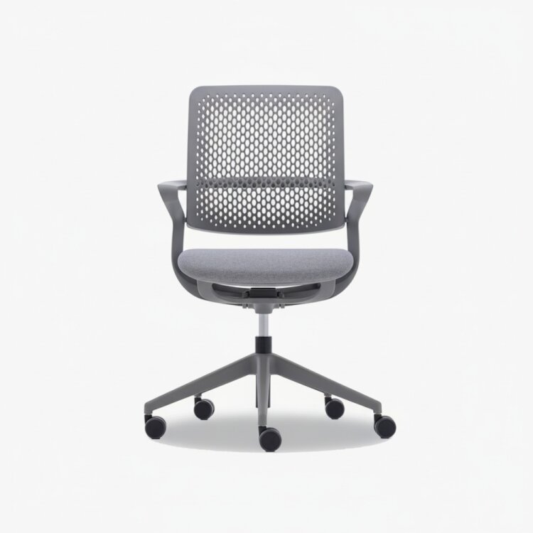 NURUS SPRING GRİ ÇALIŞMA KOLTUĞU - 1