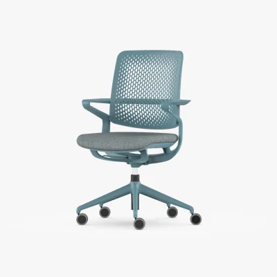 NURUS SPRING MAVİ ÇALIŞMA KOLTUĞU - 4