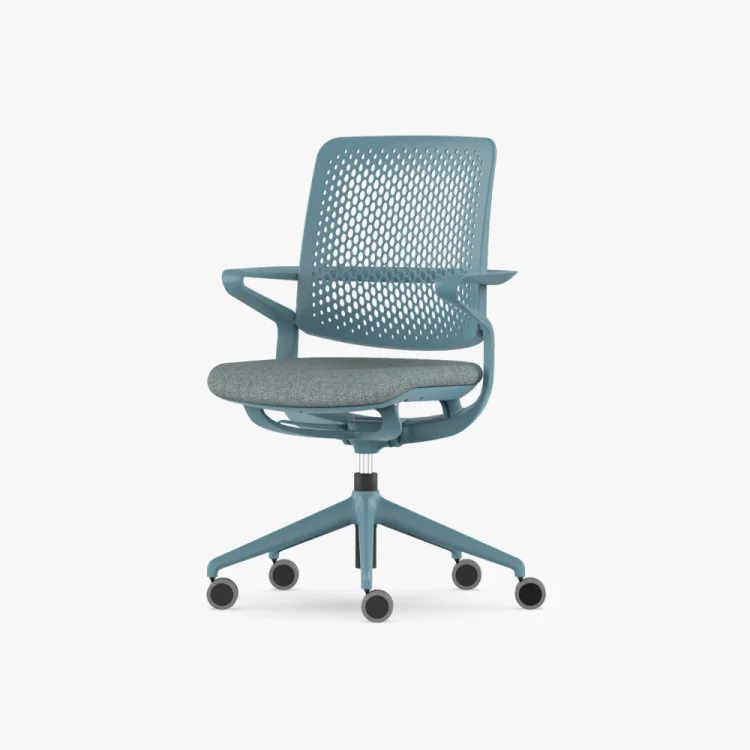 NURUS SPRING MAVİ ÇALIŞMA KOLTUĞU - 4