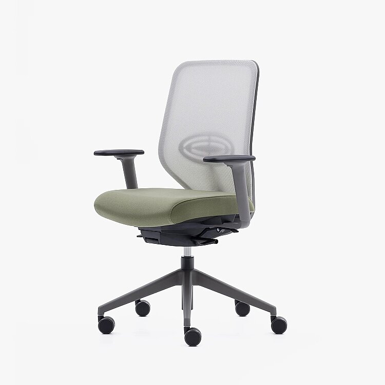 NURUS T-MEC PRO ÇALIŞMA KOLTUĞU - HAKİ/BEYAZ - 8
