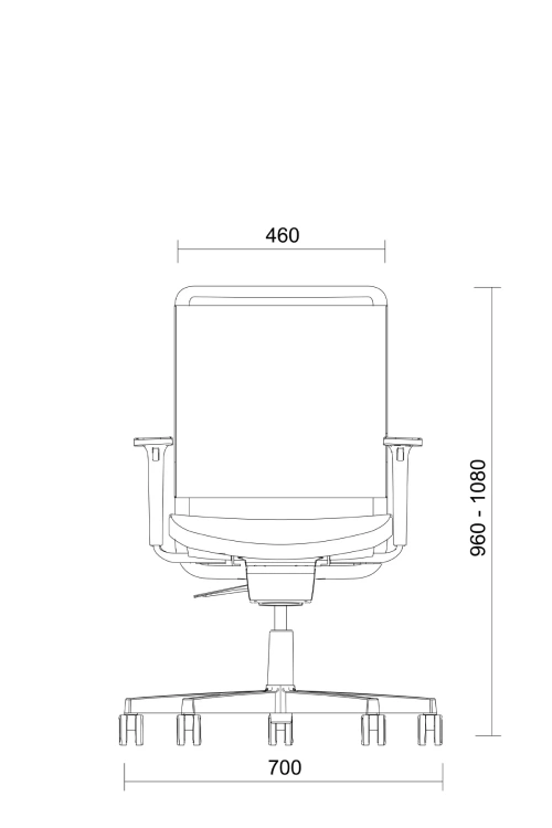 NURUS UNEO PRO PLUS AÇIK GRİ ÇALIŞMA KOLTUĞU - 10