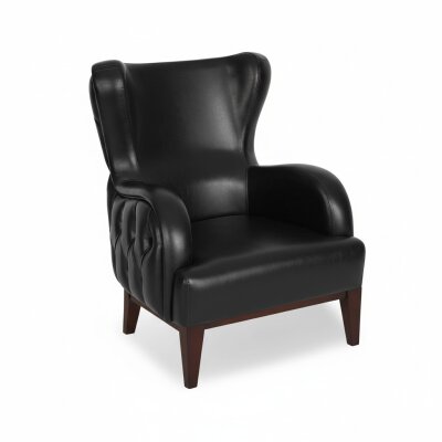 OSCAR SİYAH DERİ 3'LÜ OTURMA GRUBU TAKIMI - 4