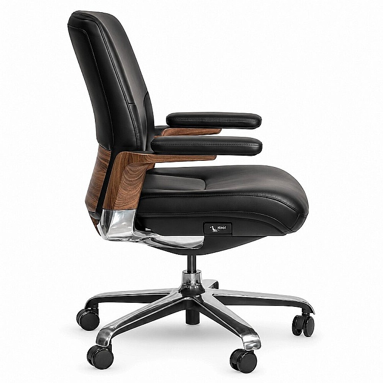 PEAK-B BLACK DERİ ÇALIŞMA KOLTUĞU - 3