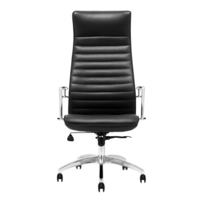 RELAX SİYAH DERİ YÖNETİCİ MAKAM KOLTUĞU - COMFY