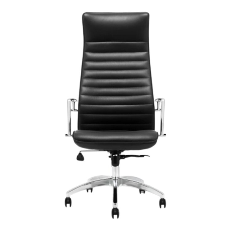 RELAX SİYAH DERİ YÖNETİCİ MAKAM KOLTUĞU - 1