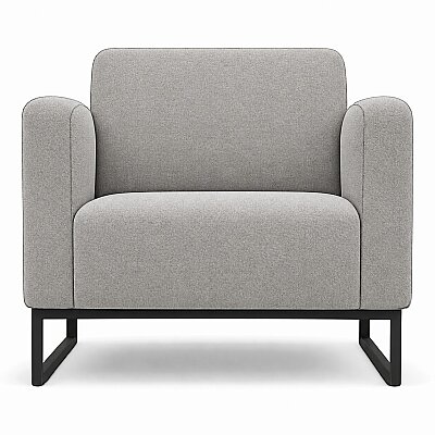 RİON ELEGANT AÇIK GRİ KUMAŞ 3'LÜ OTURMA GRUBU TAKIMI - 4
