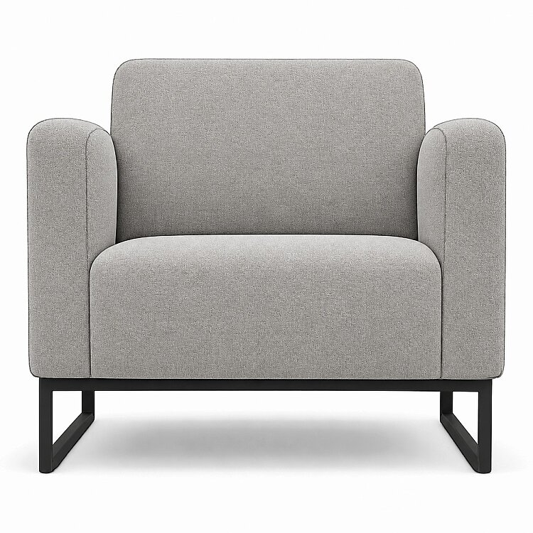 RİON ELEGANT AÇIK GRİ KUMAŞ 3'LÜ OTURMA GRUBU TAKIMI - 4