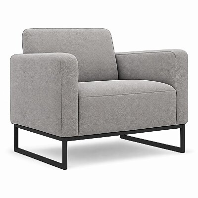 RİON ELEGANT AÇIK GRİ KUMAŞ 3'LÜ OTURMA GRUBU TAKIMI - ATOM OFİS (1)