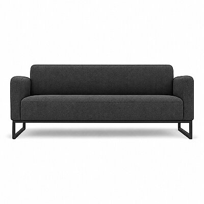 RİON ELEGANT KOYU GRİ KUMAŞ 3'LÜ OTURMA GRUBU TAKIMI - 5